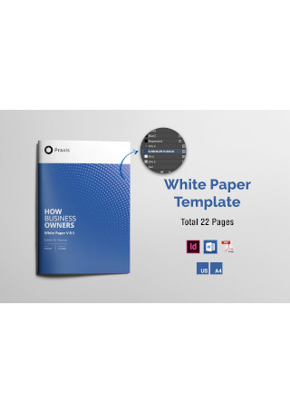 White Paper Template Word