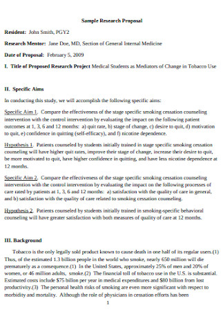 Basic Research Proposal