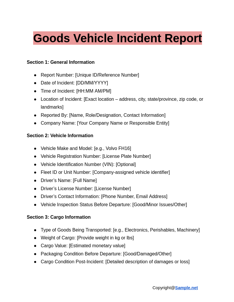 Goods Vehicle Incident Report Google Docs 12 27 2024 04 46 PM