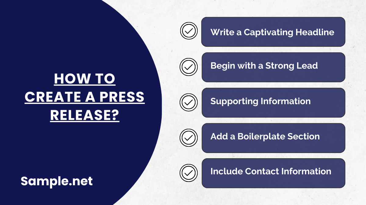 How to Create a Press Release