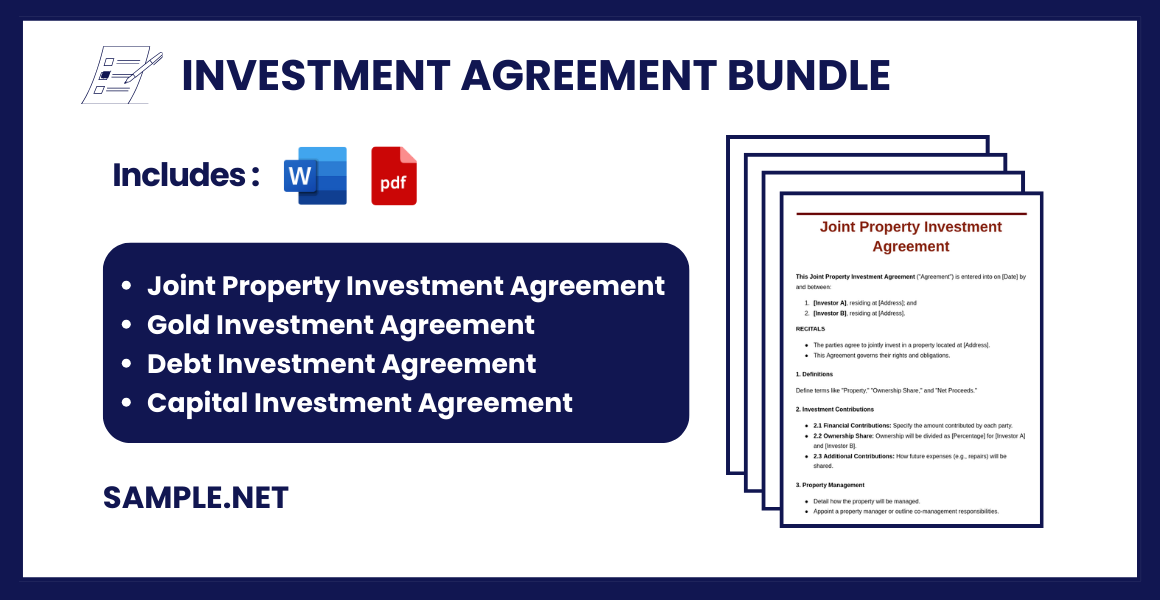 investment agreement bundle