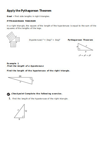 Pythagorean Theorem Notes