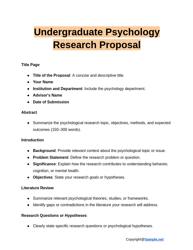 Undergraduate Psychology Research Proposal Google Docs 12 27 2024 04 35 PM