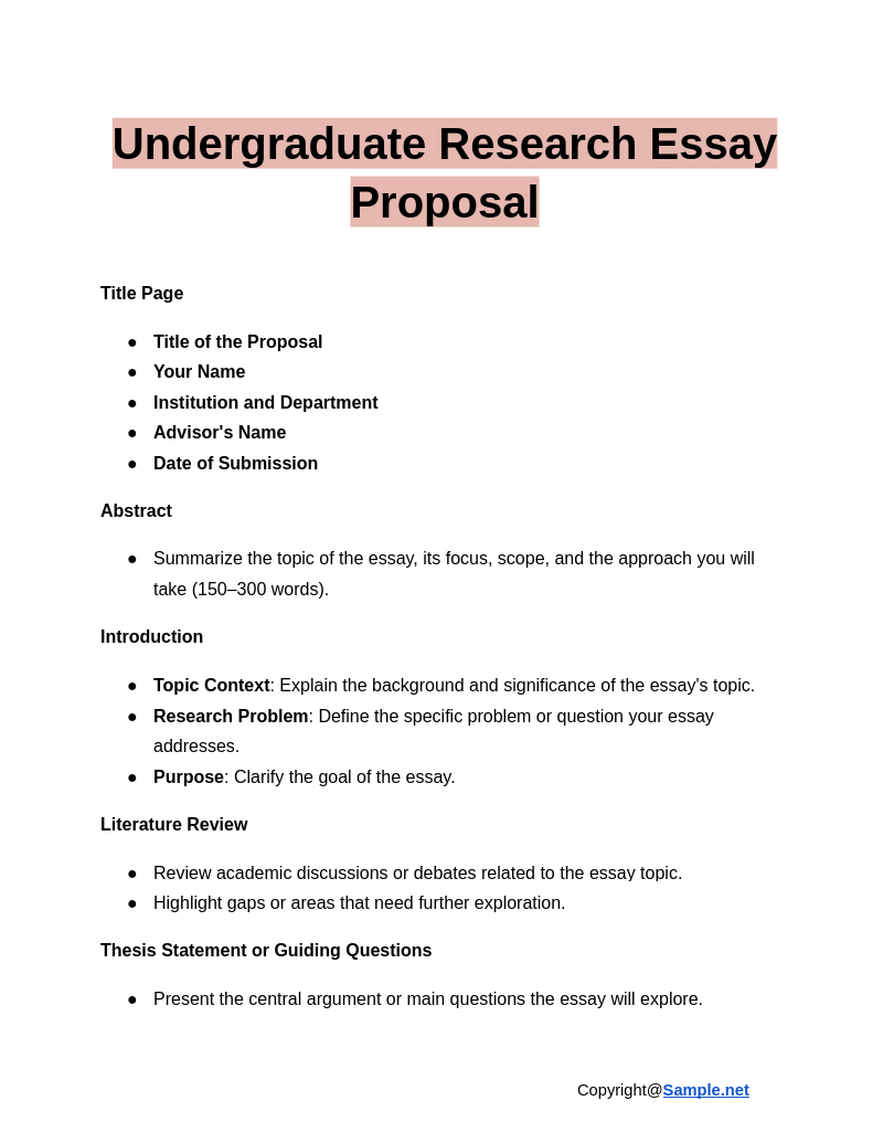 Undergraduate Research Essay Proposal Google Docs 12 27 2024 04 35 PM