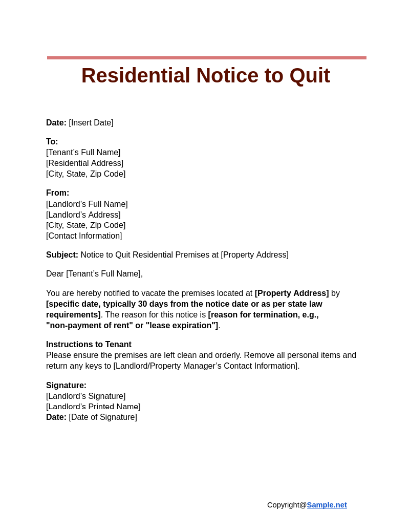 Residential Notice to Quit Google Docs 11 06 2024 11 03 AM