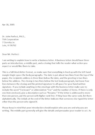 Sample Business Letter Templates from images.sample.net