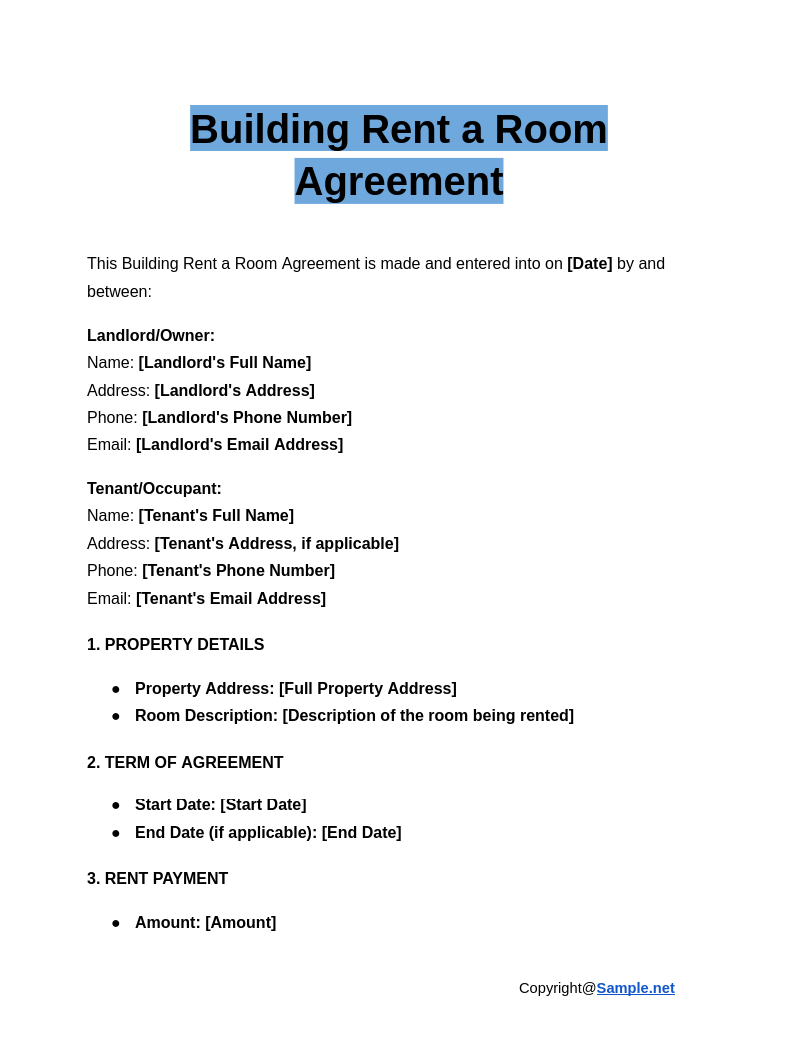 Building Rent a Room Agreement Google Docs 12 09 2024 10 58 AM