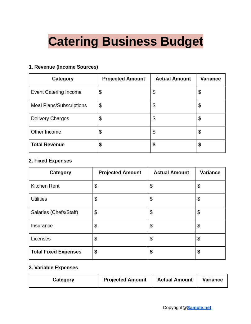 Catering Business Budget Google Docs 12 30 2024 10 57 AM