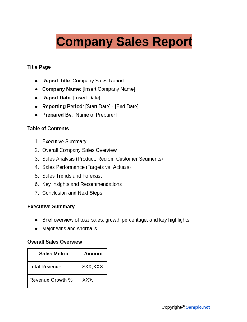 Company Sales Report Google Docs 12 09 2024 10 55 AM