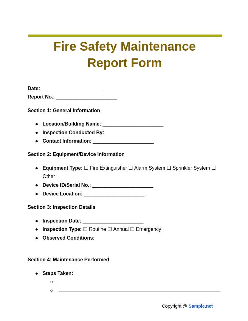 Fire Safety Maintenance Google Docs 11 01 2024 04 26 PM