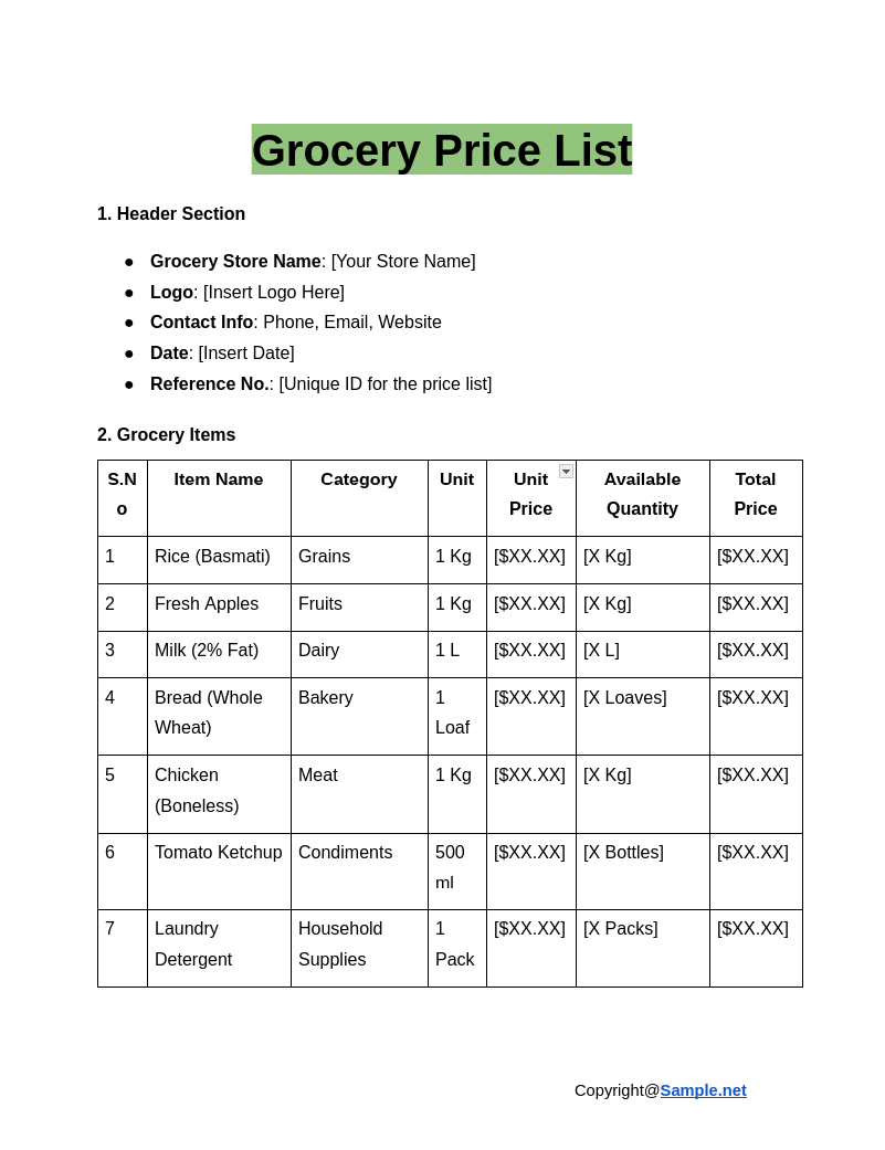 Grocery Price List Google Docs 12 09 2024 11 02 AM