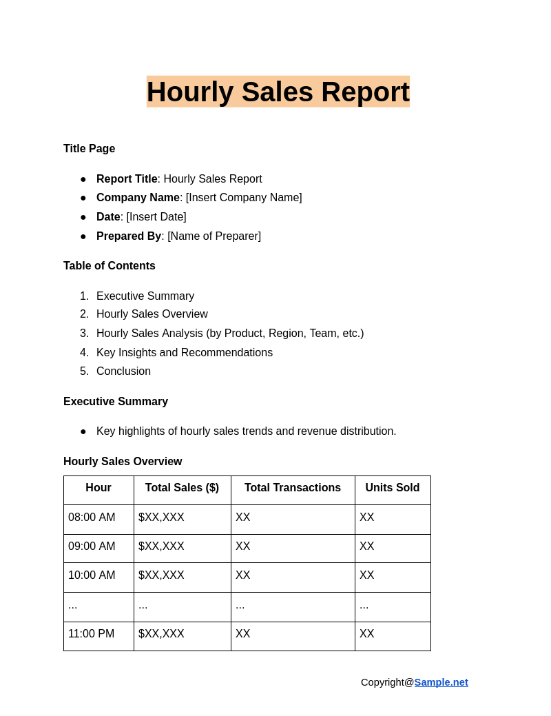 Hourly Sales Report Google Docs 12 09 2024 10 55 AM