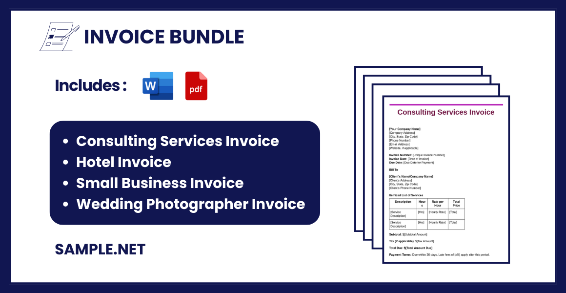 invoice bundle