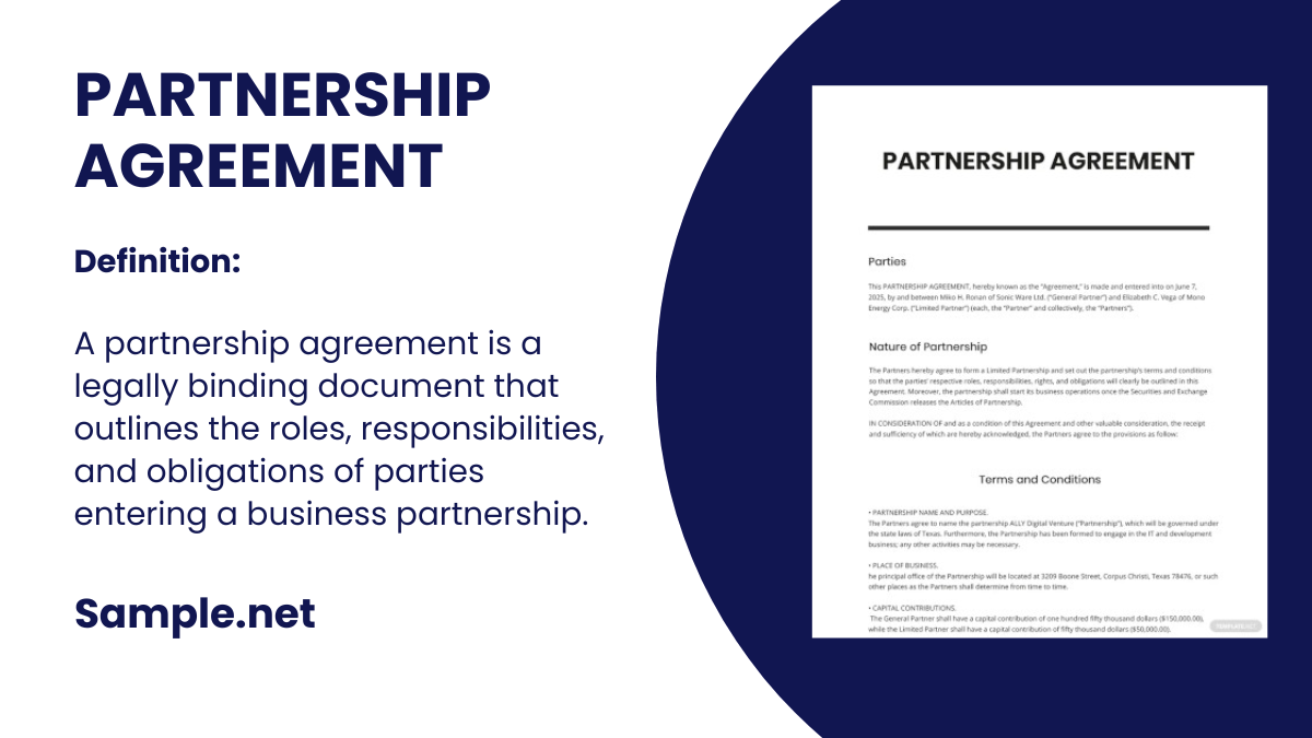 Partnership Agreement