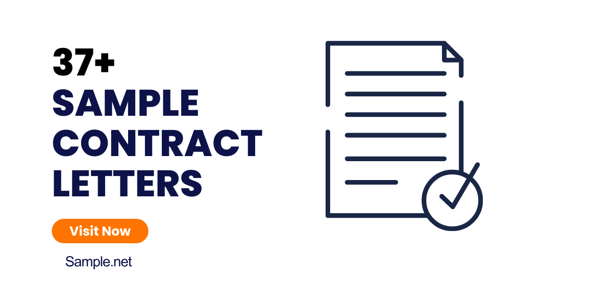 sample contract letters