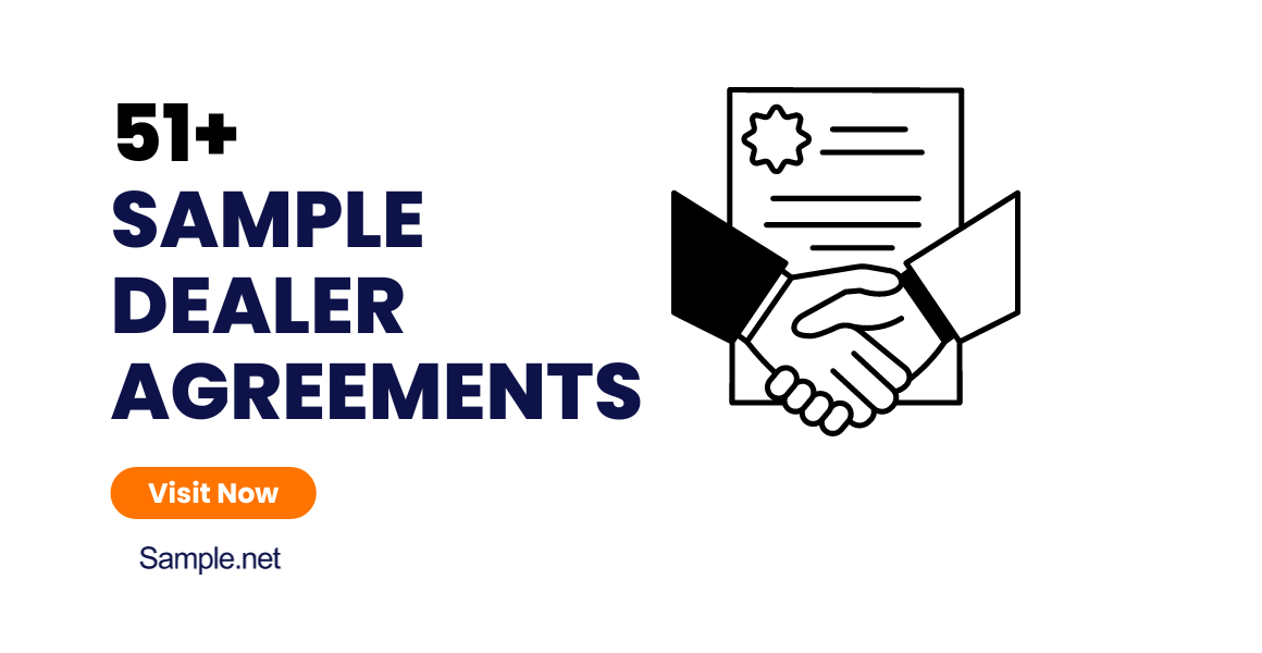 51+ SAMPLE Dealer Agreements in PDF | MS Word | Google Docs | Apple Pages