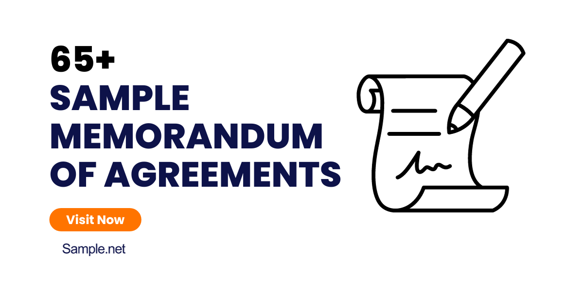 sample memorandum of agreements