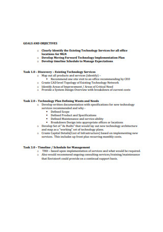 Technology Consulting Services Proposal