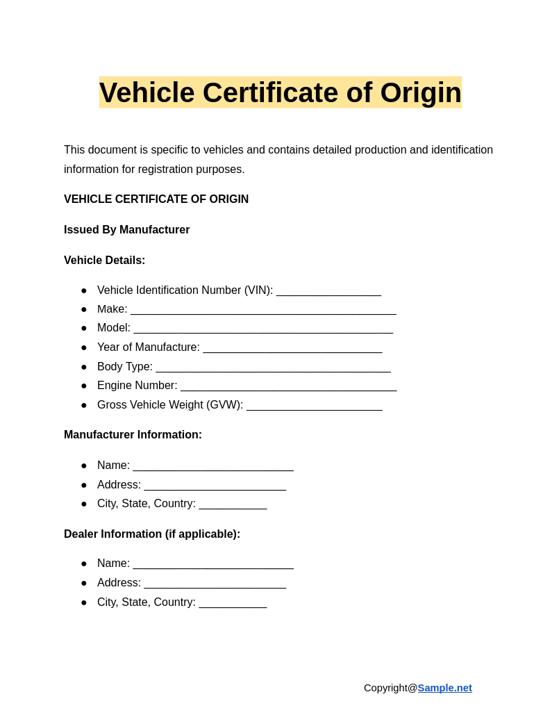 Vehicle Certificate of Origin Google Docs 12 26 2024 04 13 PM