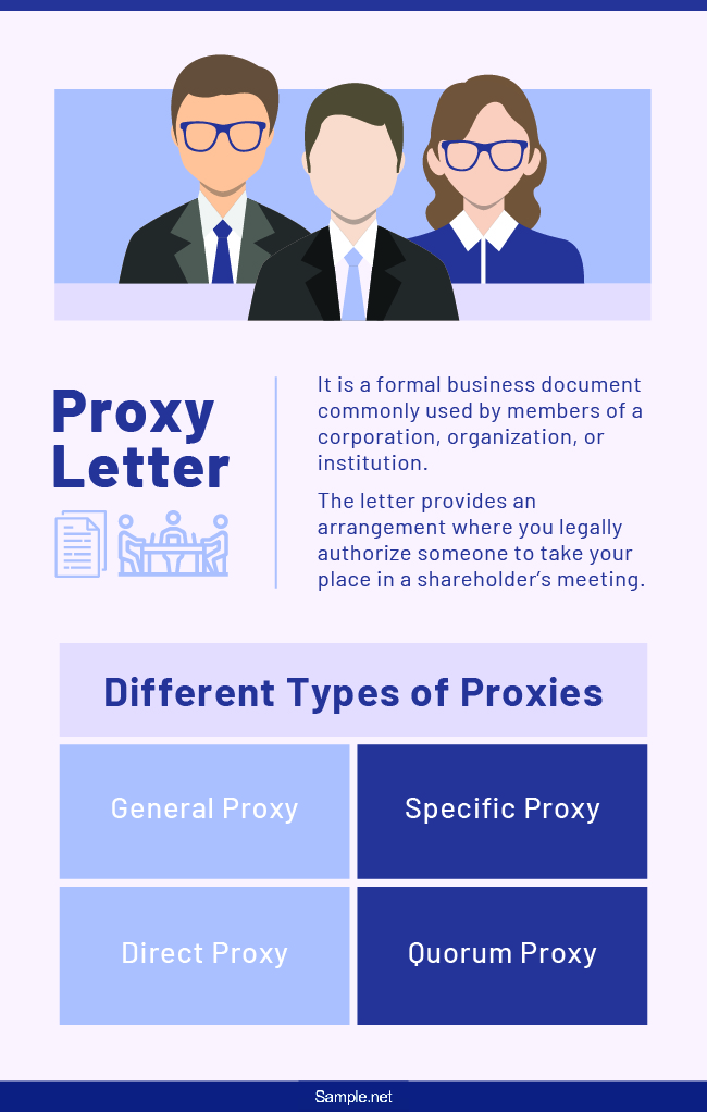 40 SAMPLE Proxy Letter Templates In PDF MS Word