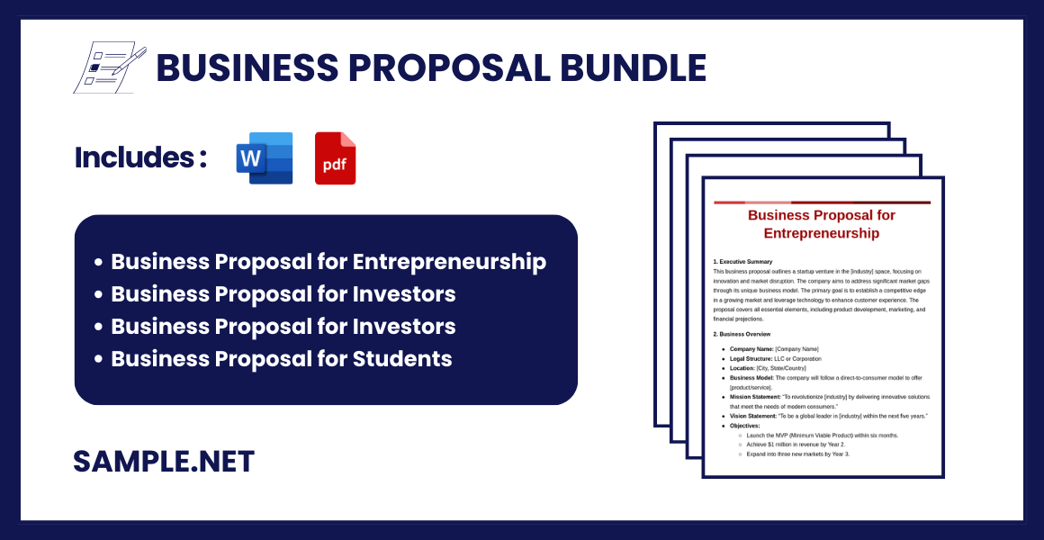 Business Proposal Bundle