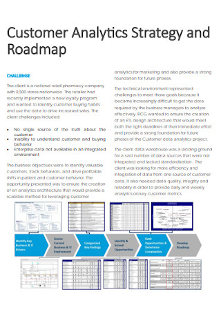 Customer Analytics Strategy and Roadmap