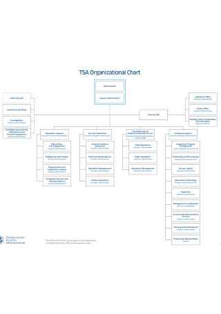 Detailed Organizational Chart Format