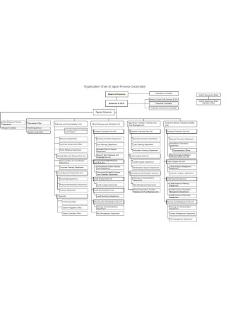 Finance Corporation Organizational Chart