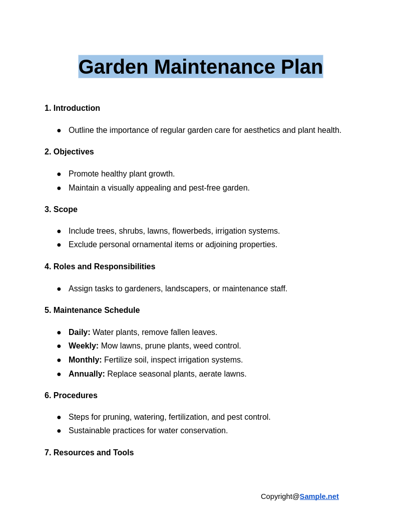 Garden Maintenance Plan Google Docs 01 09 2025 04 38 PM