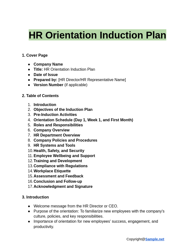 HR Orientation Induction Plan Google Docs 12 10 2024 10 36 AM