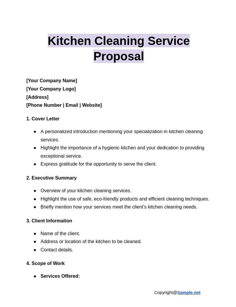 Kitchen Cleaning Service Proposal Google Docs 01 09 2025 04 35 PM