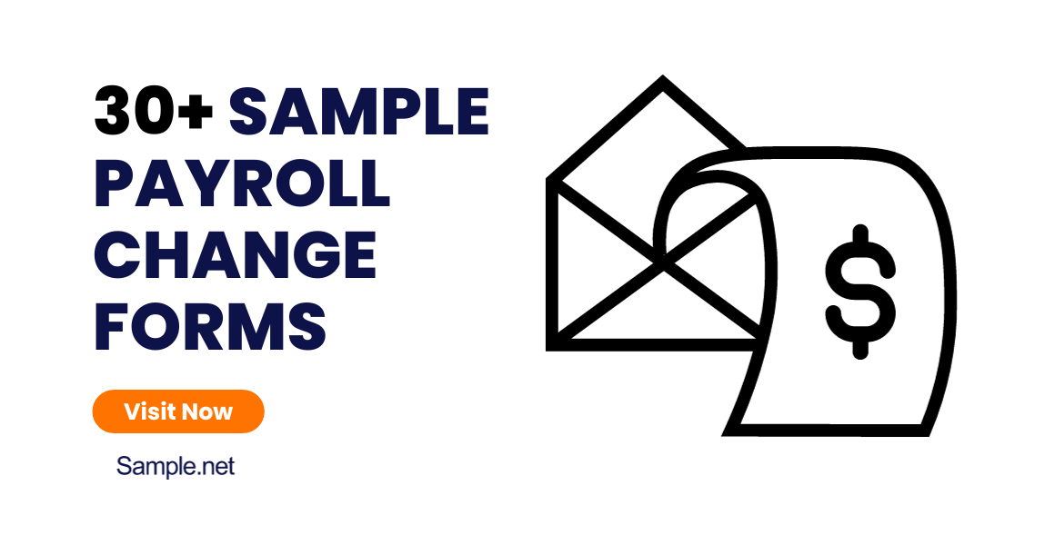 sample payroll change forms
