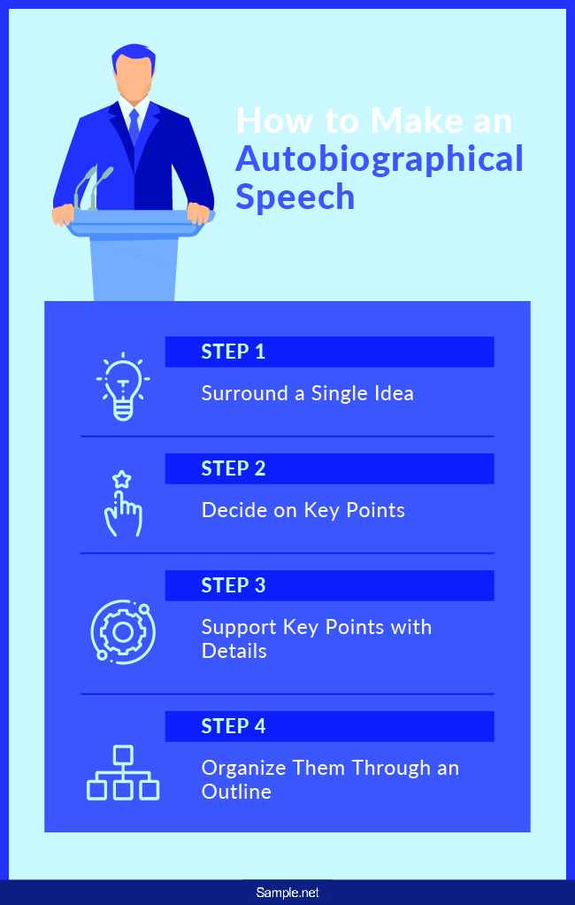 which type of informative speech can be autobiographical