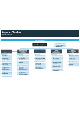 Basic Corporate Structure Chart