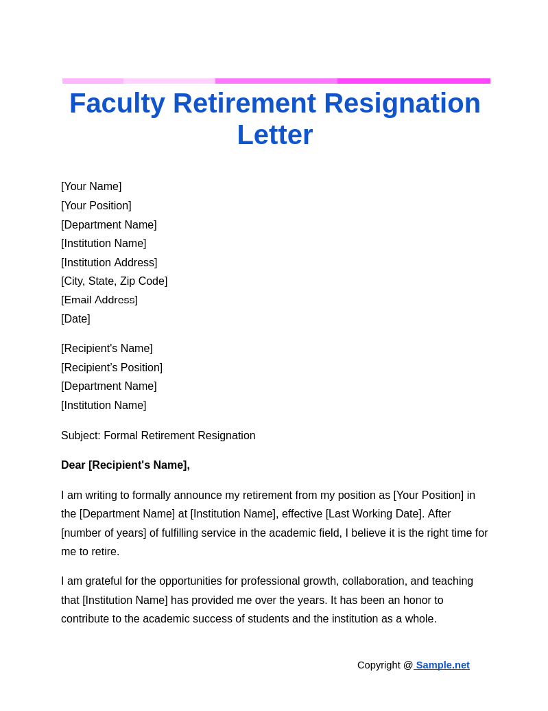 Faculty Retirement Resignation Letter Google Docs 10 23 2024 04 08 PM