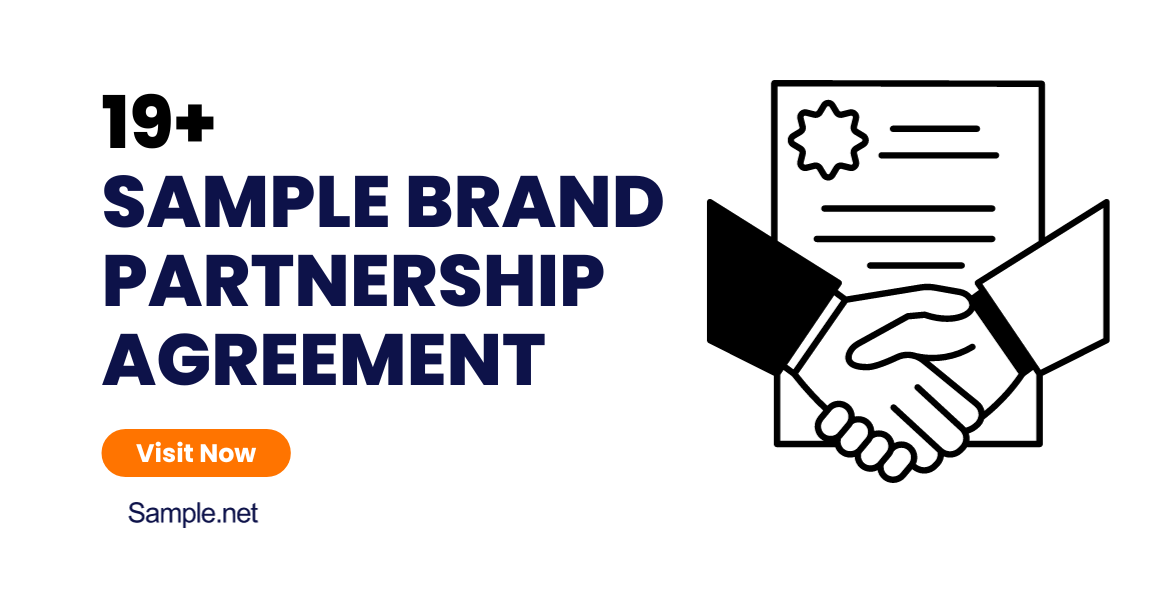 sample brand partnership agreement