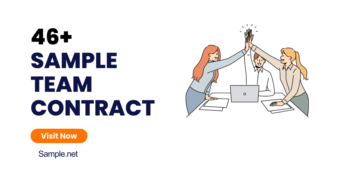 sample team contract templates