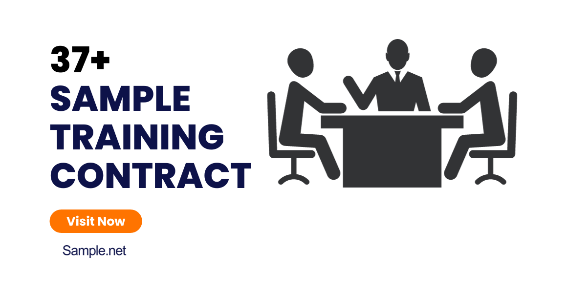 sample training contract