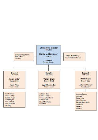 Sample Office Organization Chart
