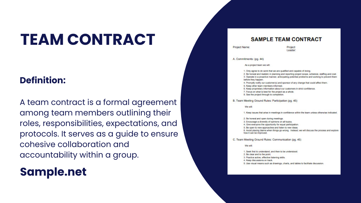 Team Contract