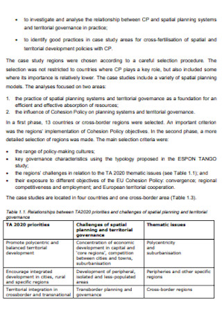 Case Studies Report