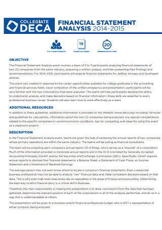 College Financial Statement Analysis