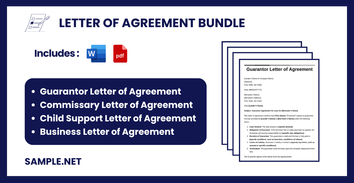 letter of agreement bundle