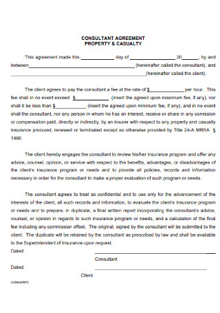 Property Consulting Agreement