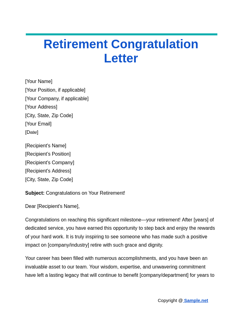 Retirement Congratulation Letter Google Docs 10 22 2024 03 52 PM