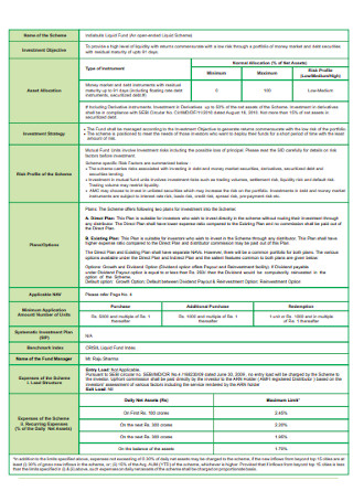 Formal Application Form Template