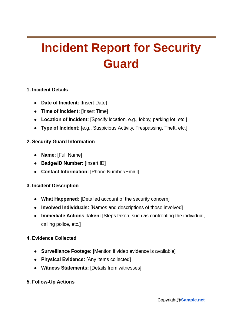 Incident Report for Security Guard Google Docs 11 13 2024 11 02 AM