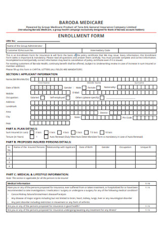Medicate Enrollment Form