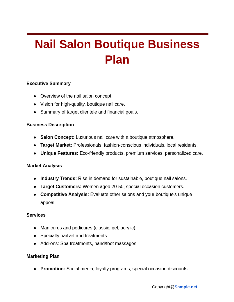 Business Plan Template Fashion Brand Business Plan Template Fashion Brand