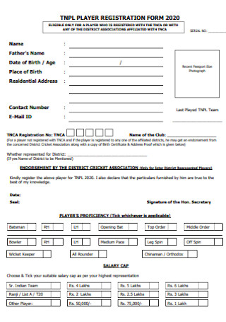 Plyer Registration Form